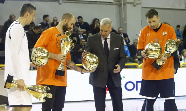 Diamantidis Spanoulis Galis Papaloukas-Greek Basketball Player