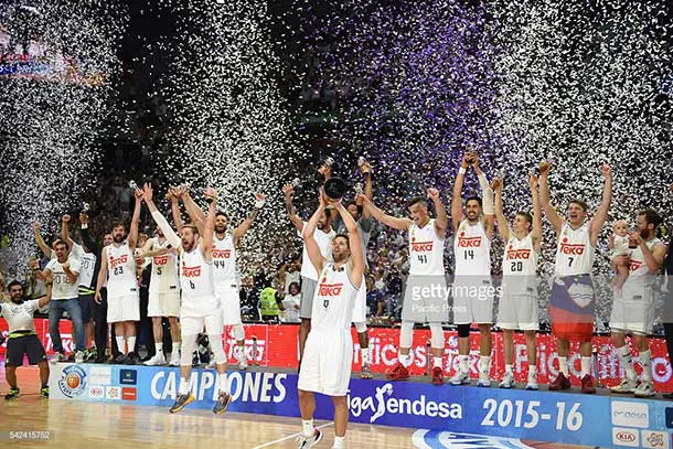 real madrid liga endesa all time champions